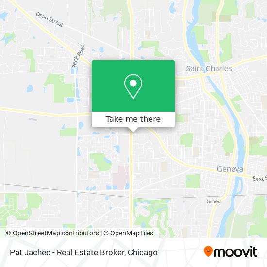 Pat Jachec - Real Estate Broker map