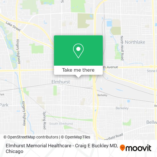 Elmhurst Memorial Healthcare - Craig E Buckley MD map