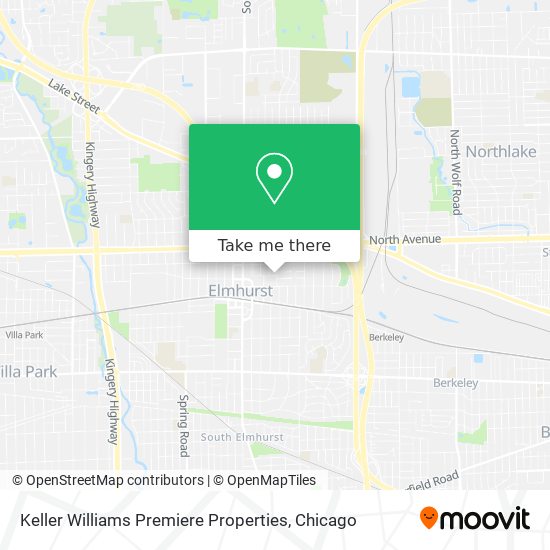 Keller Williams Premiere Properties map