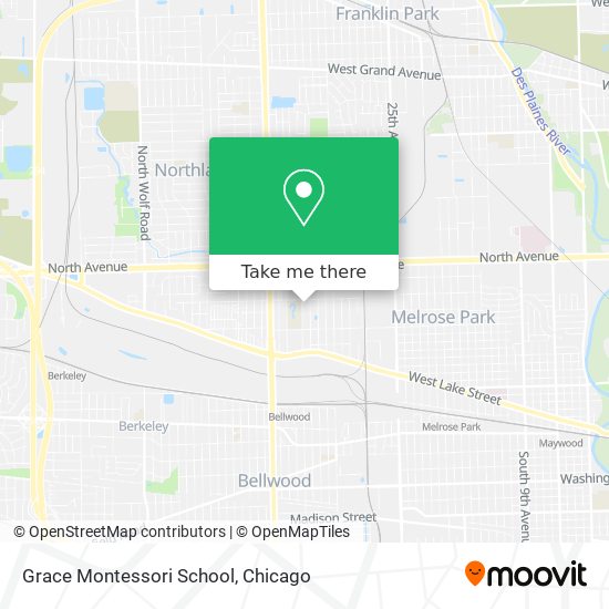 Mapa de Grace Montessori School