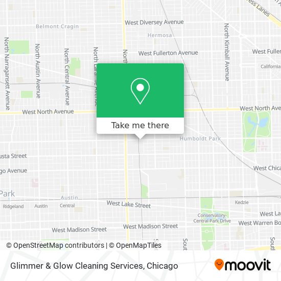 Glimmer & Glow Cleaning Services map