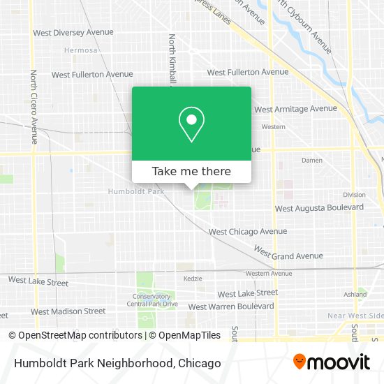 Humboldt Park Neighborhood map