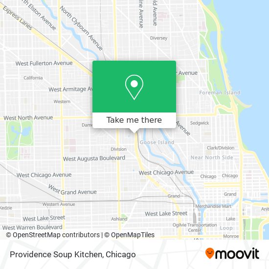 Providence Soup Kitchen map