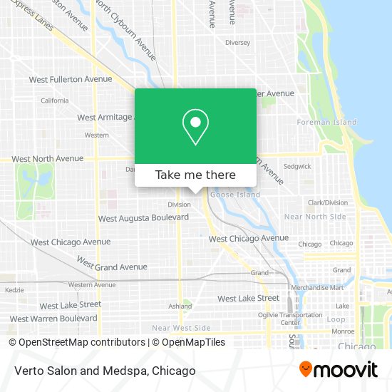 Verto Salon and Medspa map