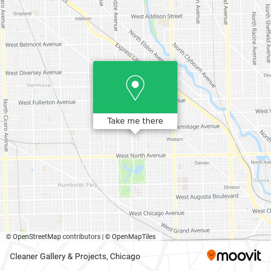 Cleaner Gallery & Projects map