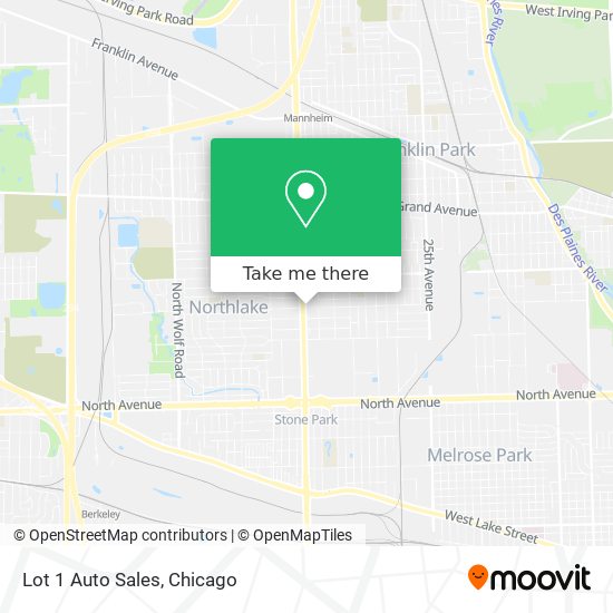 Mapa de Lot 1 Auto Sales