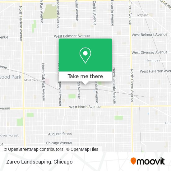 Zarco Landscaping map