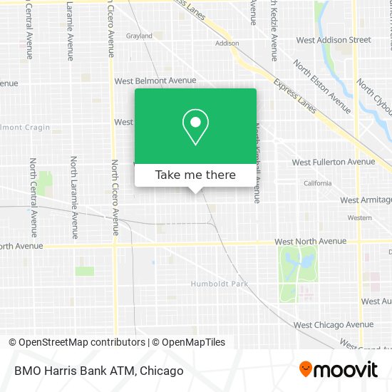 Mapa de BMO Harris Bank ATM