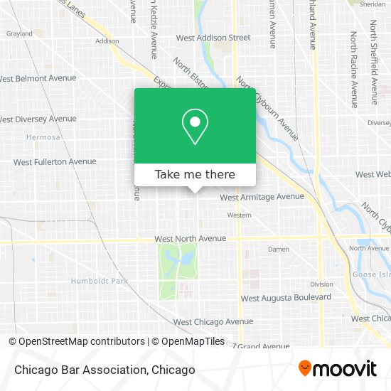Chicago Bar Association map