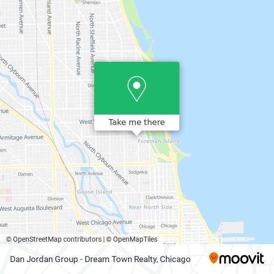 Dan Jordan Group - Dream Town Realty map