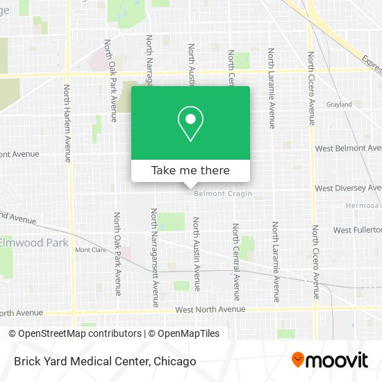 Mapa de Brick Yard Medical Center