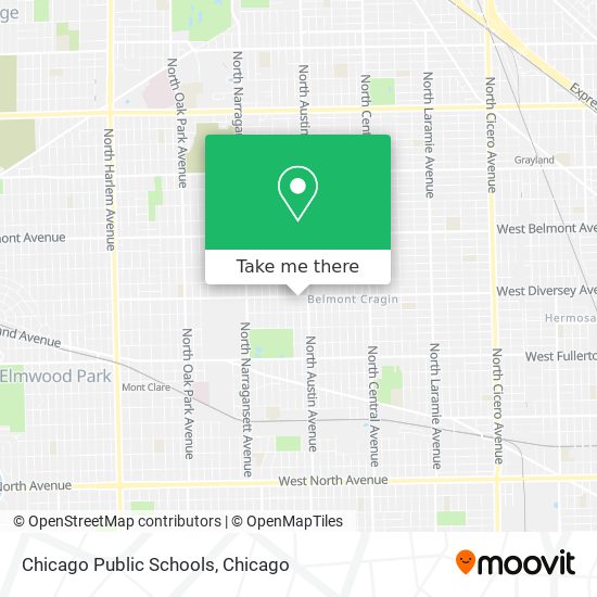 Chicago Public Schools map