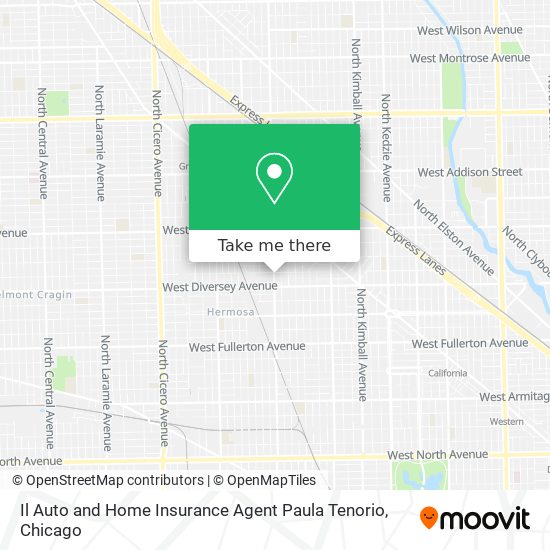 Mapa de Il Auto and Home Insurance Agent Paula Tenorio