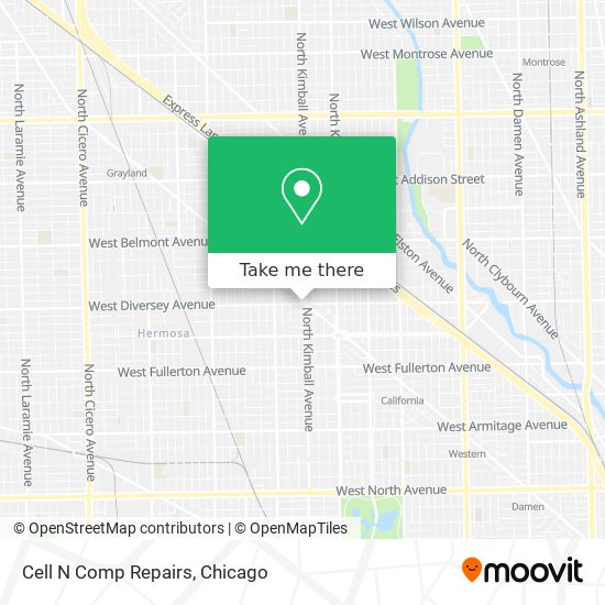 Cell N Comp Repairs map