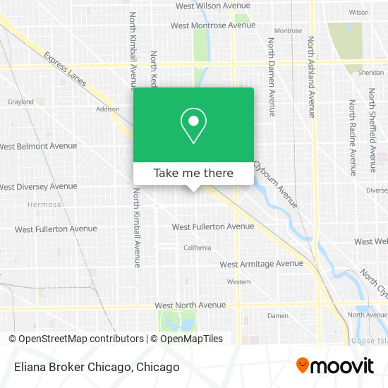 Mapa de Eliana Broker Chicago