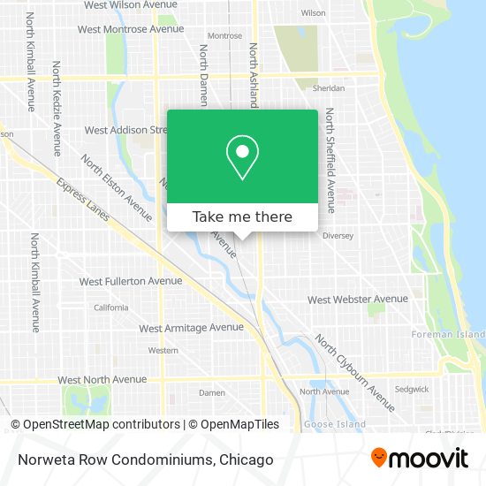 Norweta Row Condominiums map