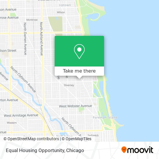 Equal Housing Opportunity map