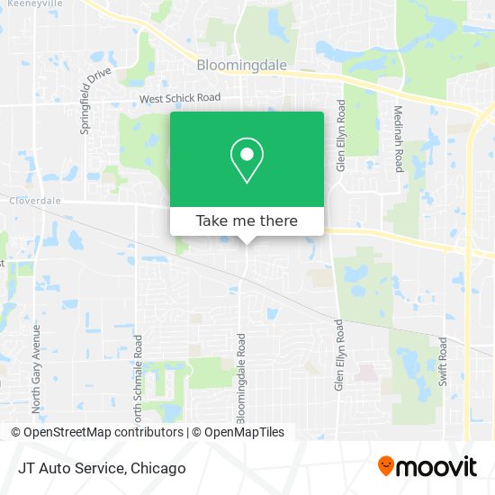 JT Auto Service map