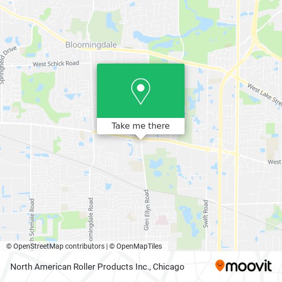 North American Roller Products Inc. map