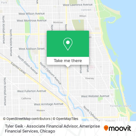 Mapa de Tyler Geik - Associate Financial Advisor, Ameriprise Financial Services