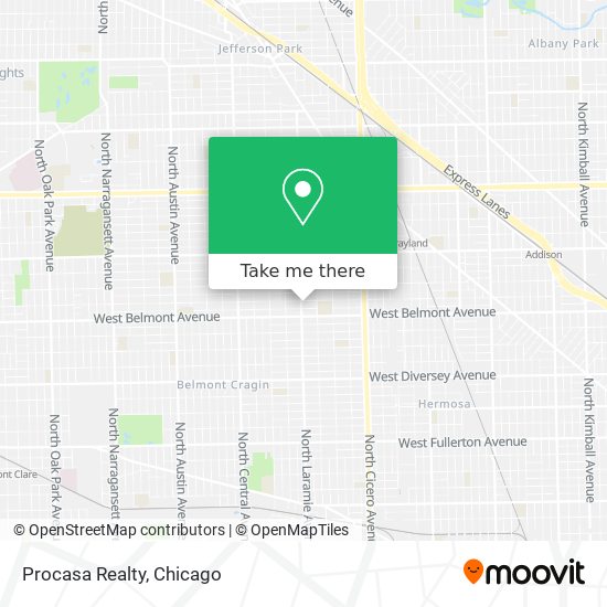 Procasa Realty map