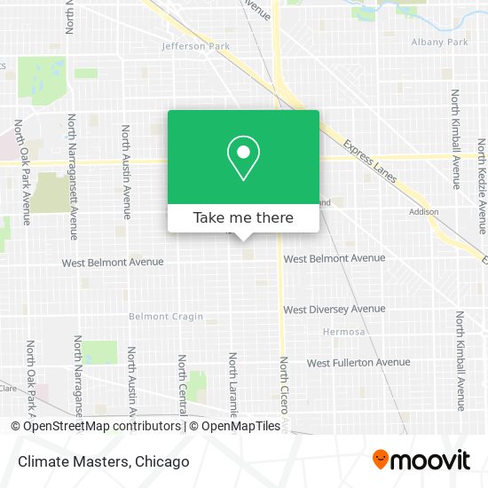 Climate Masters map