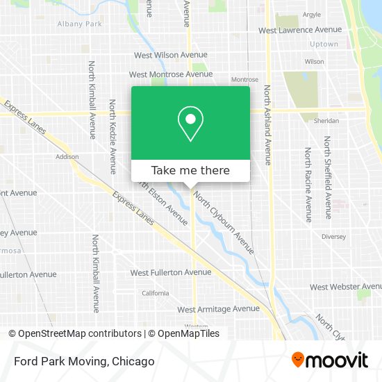 Ford Park Moving map