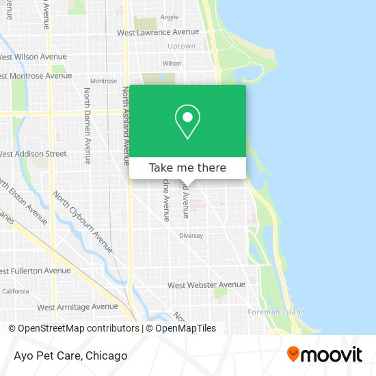 Ayo Pet Care map