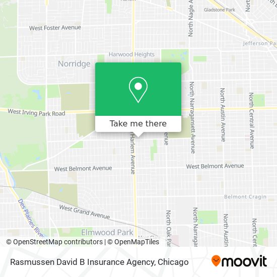 Rasmussen David B Insurance Agency map