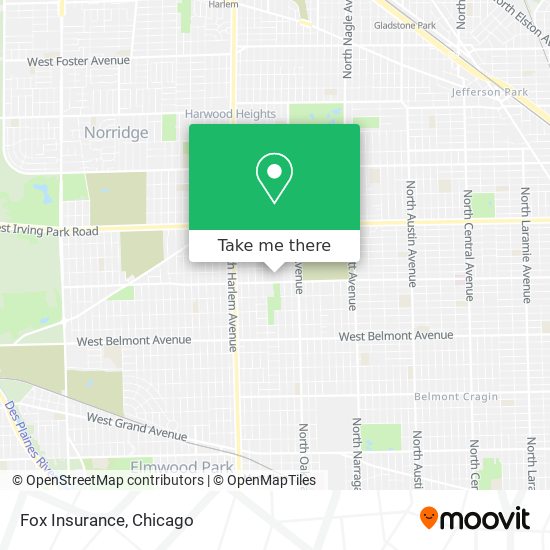 Fox Insurance map