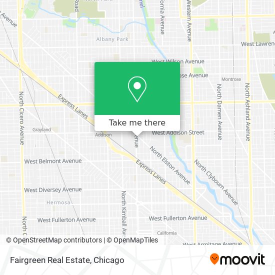 Mapa de Fairgreen Real Estate