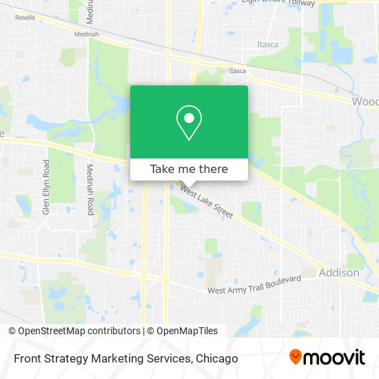 Mapa de Front Strategy Marketing Services