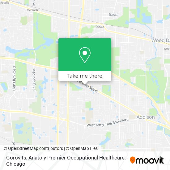 Gorovits, Anatoly Premier Occupational Healthcare map