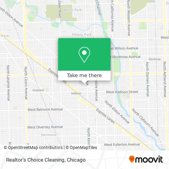 Realtor's Choice Cleaning map