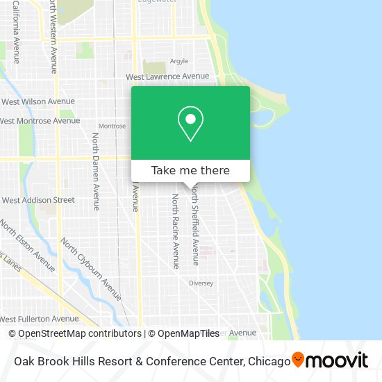 Oak Brook Hills Resort & Conference Center map