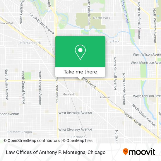 Law Offices of Anthony P. Montegna map