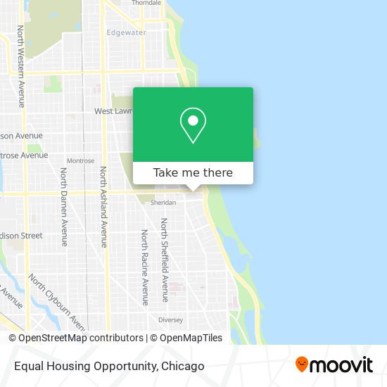 Equal Housing Opportunity map