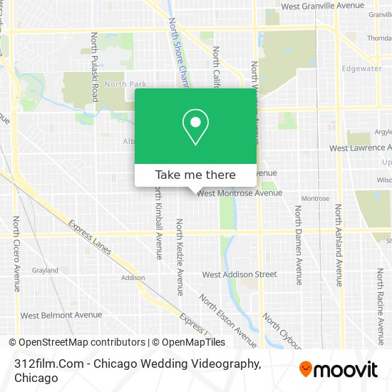 312film.Com - Chicago Wedding Videography map