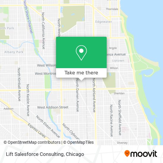 Lift Salesforce Consulting map