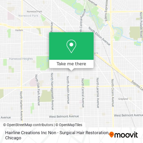 Hairline Creations Inc Non - Surgical Hair Restoration map