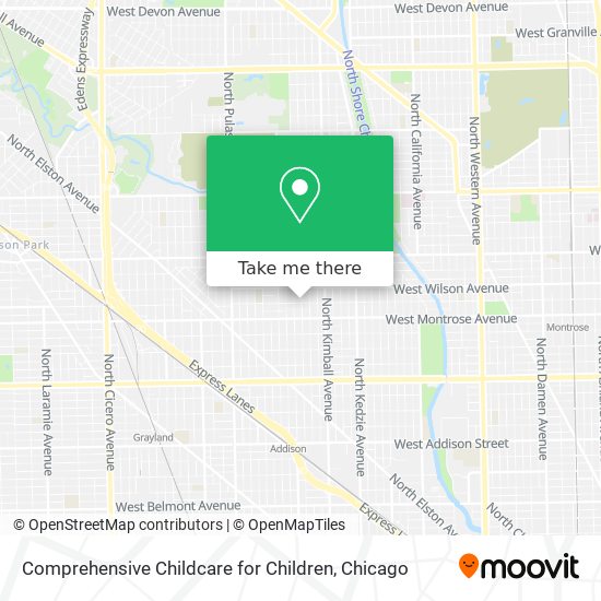 Comprehensive Childcare for Children map