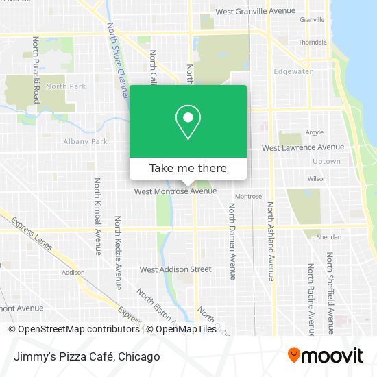 Mapa de Jimmy's Pizza Café