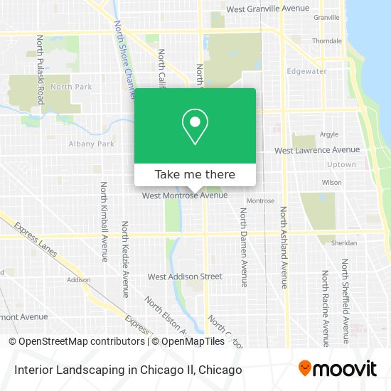 Interior Landscaping in Chicago Il map