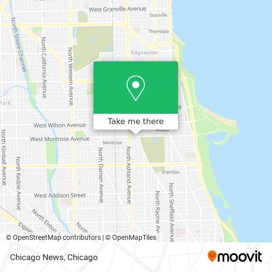 Chicago News map