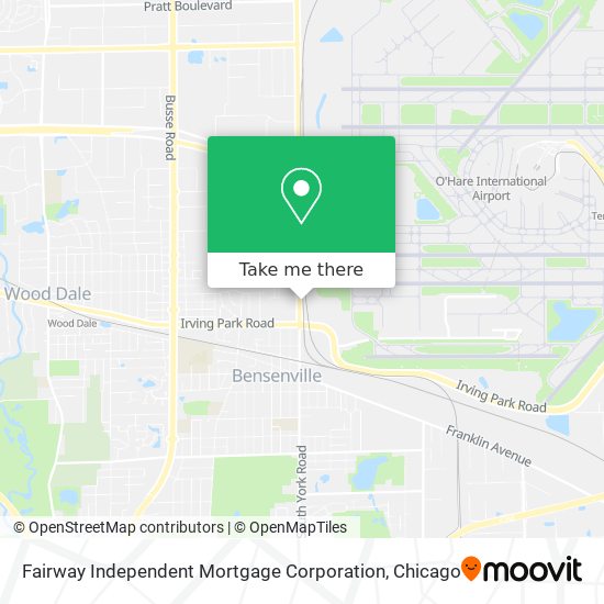 Mapa de Fairway Independent Mortgage Corporation