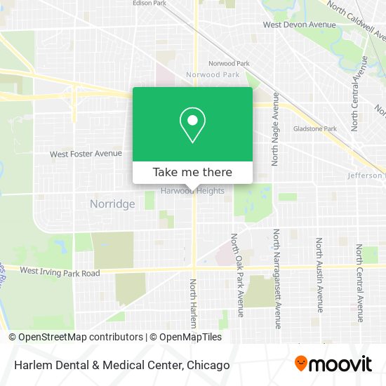 Mapa de Harlem Dental & Medical Center
