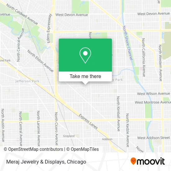 Meraj Jewelry & Displays map