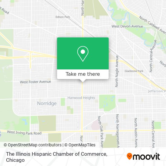 Mapa de The Illinois Hispanic Chamber of Commerce