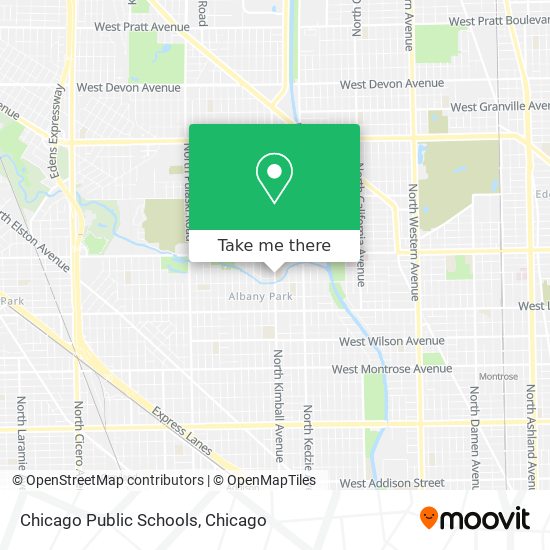 Chicago Public Schools map