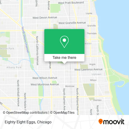 Eighty Eight Eggs map